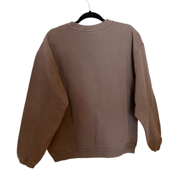 Vintage Mount Rushmore brown crewneck sweater size M - Picture 4 of 6